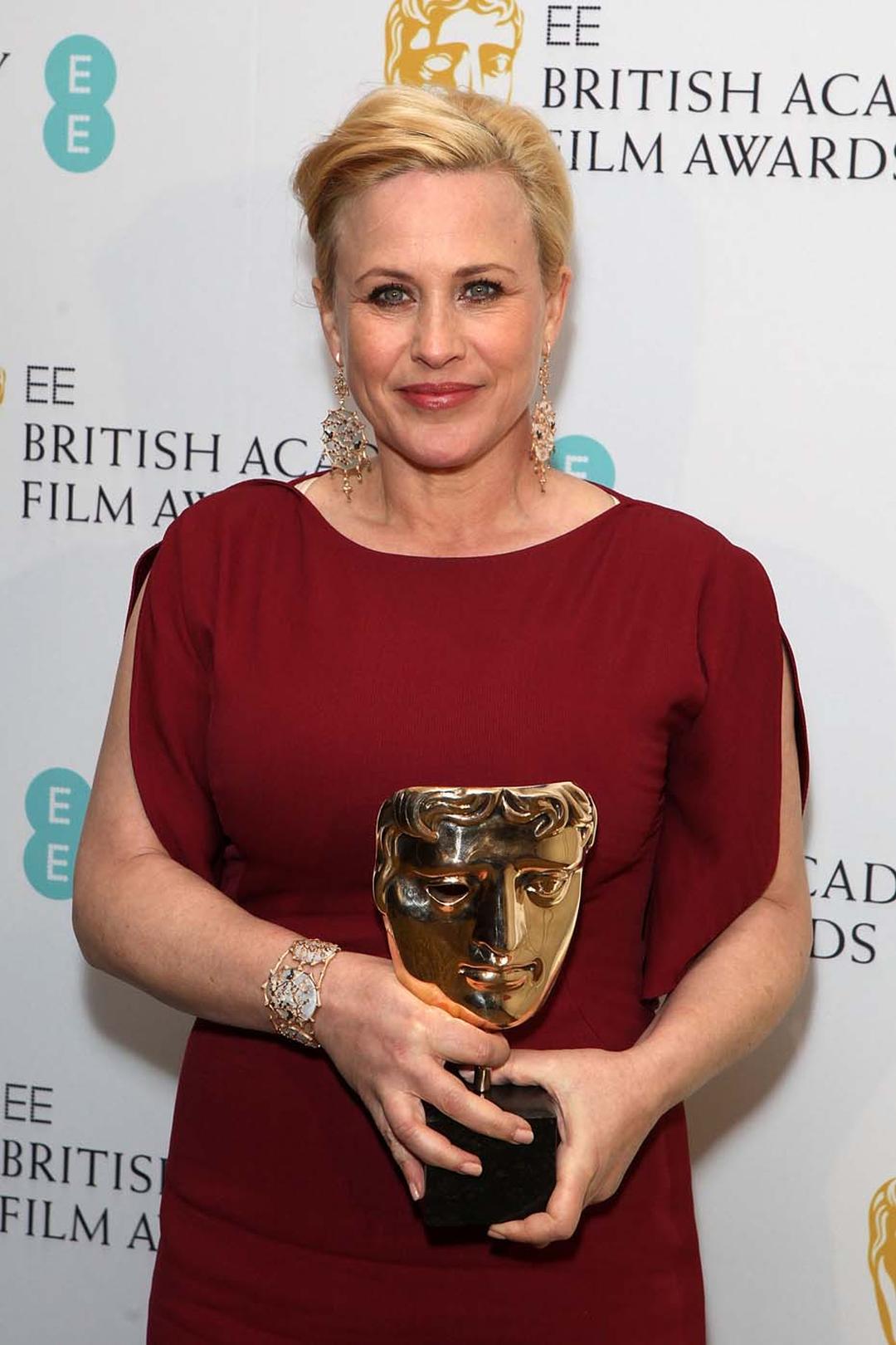 BAFTA Best Supporting Actress winner, Patricia Arquette,